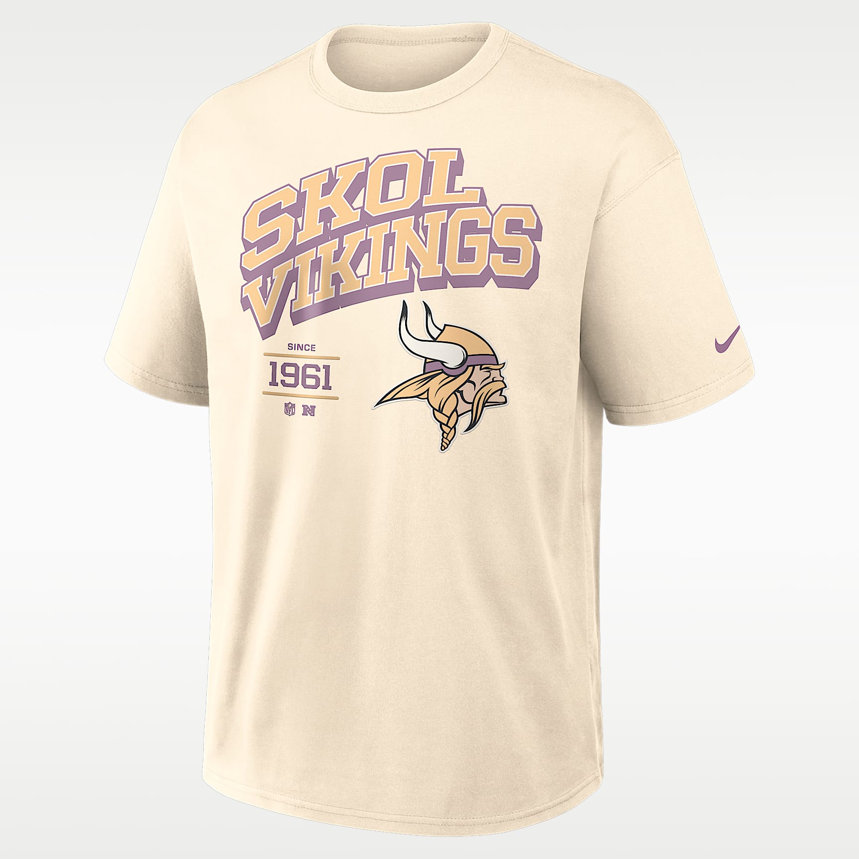 Lサイズ MINNESOTA VIKINGS replica フットボールシャツ Minnesota Vikings Max90 Men's Nike NFL T-Shirt. Nike.com